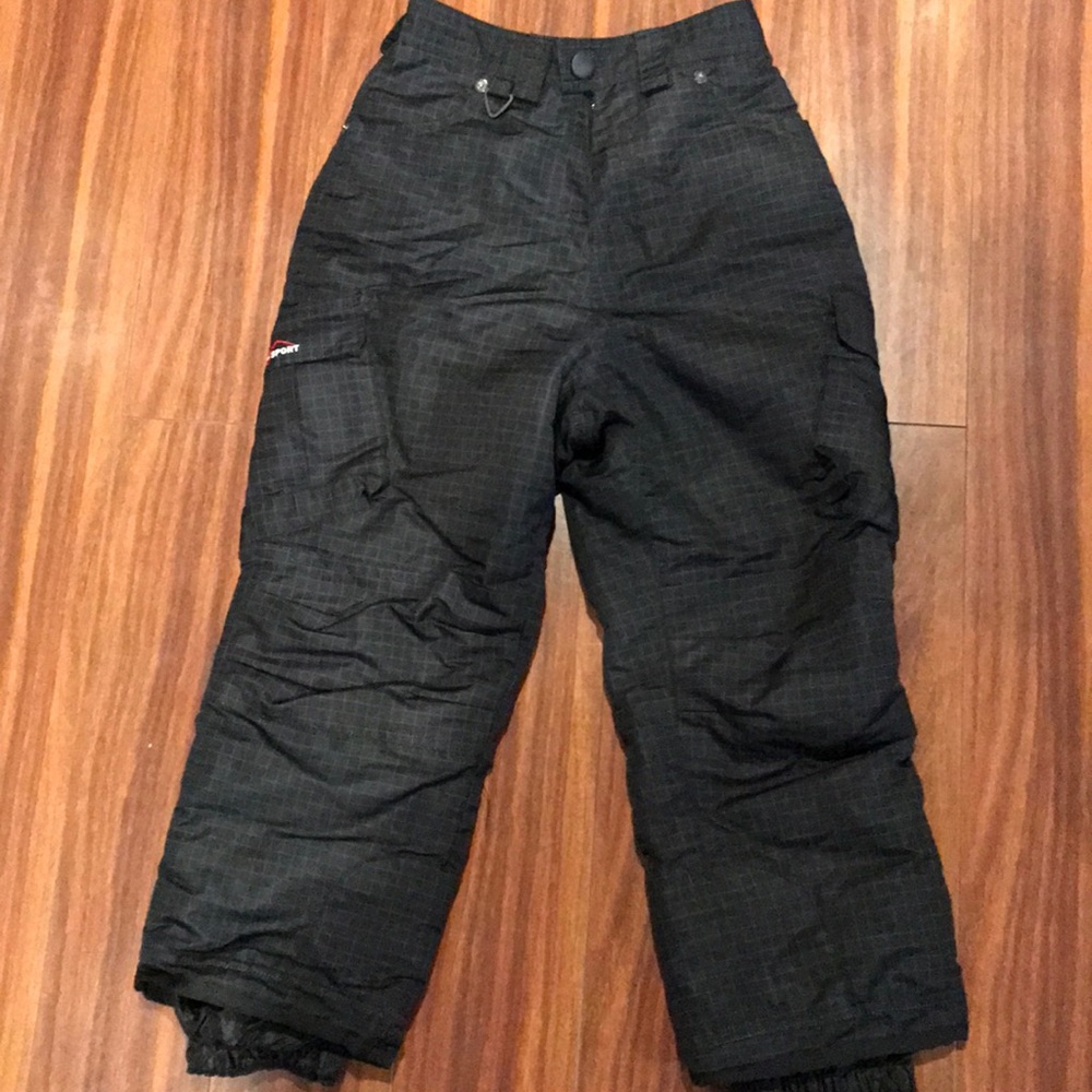 Suisse Sport- Black boys ski pants